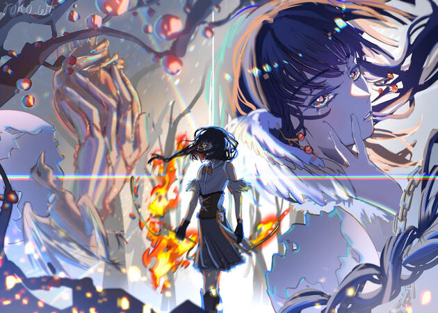 Poster of Winter (Friend's OC)