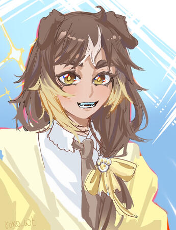 30min sketch of Halley (OC)